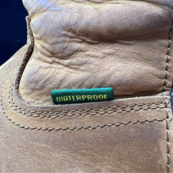 Dan Post DP69691 Men Albuquerque Brown Leather Waterproof Steel Toe Boots 8.5D - Picture 9 of 9